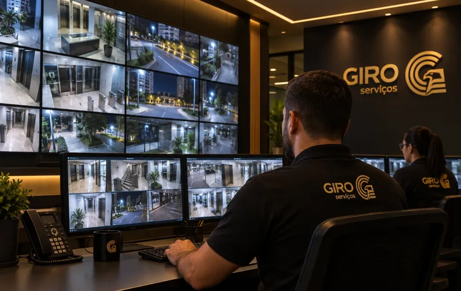 Central de monitoramento e segurança Giro