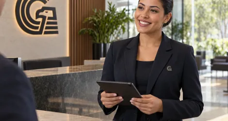 Atendimento e controle de acesso